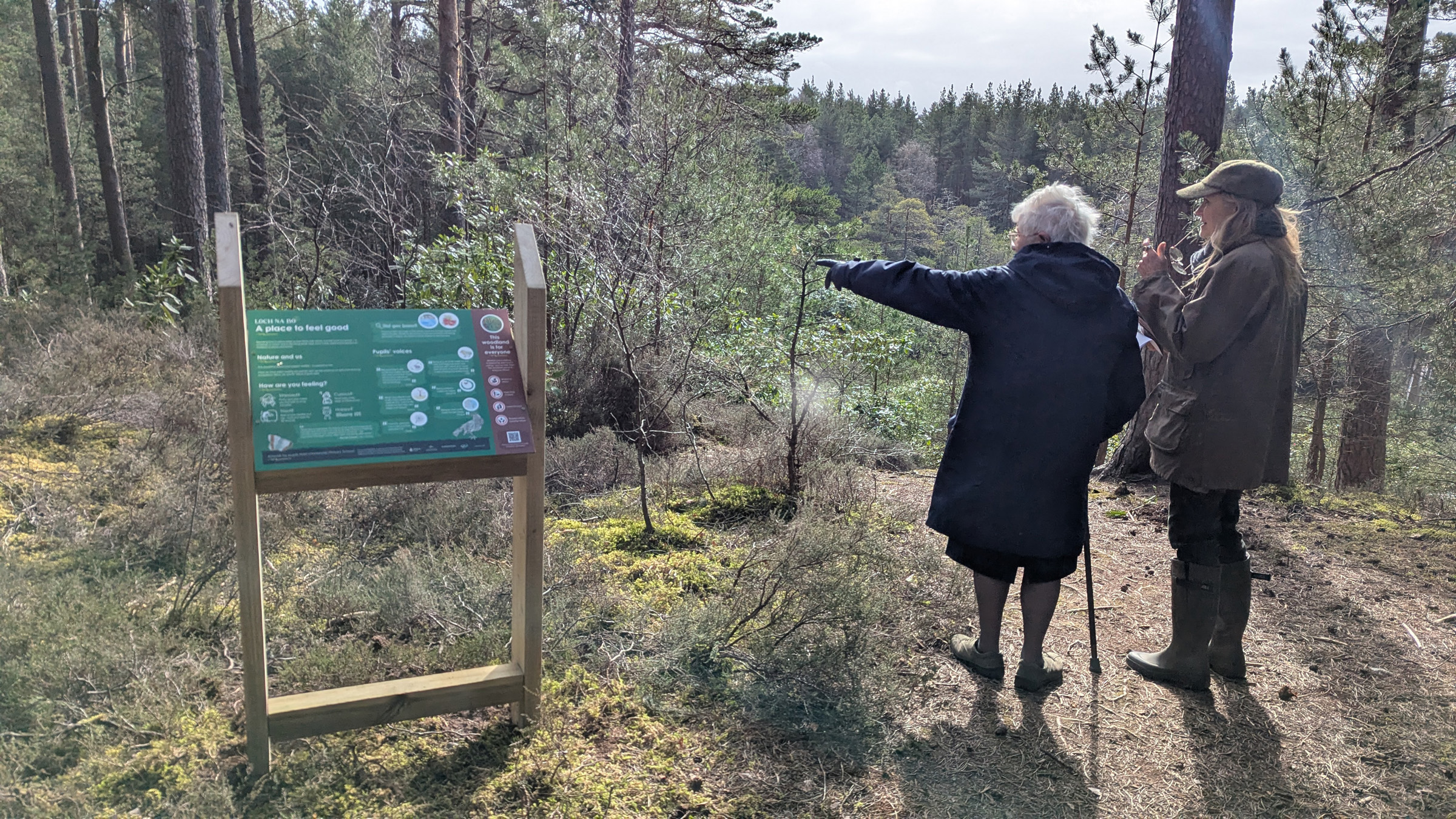 Image illustrating School children’s artwork brings Moray’s Loch na Bo Estate to life