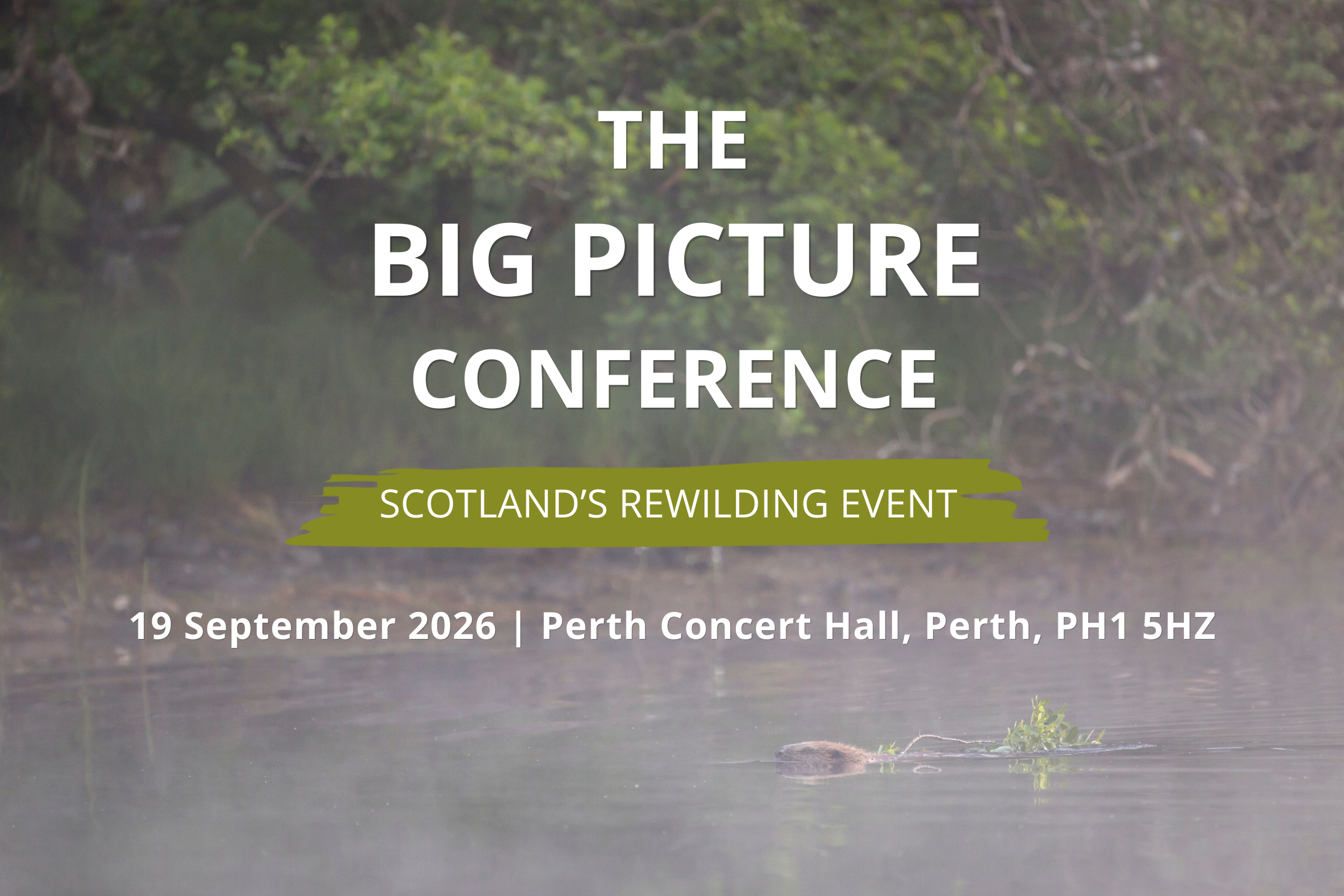 SPONSOR SCOTLAND'S REWILDING EVENT